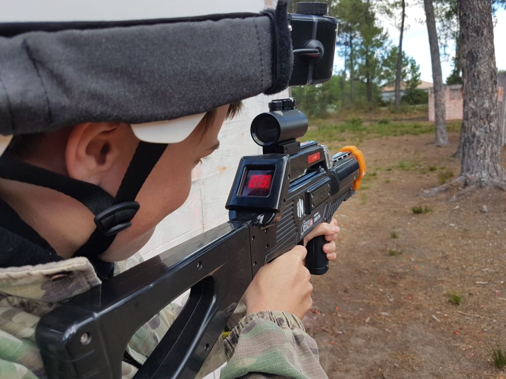 laser game en extèrieur paintball du bassin